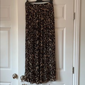 Maxi skirt - animal print